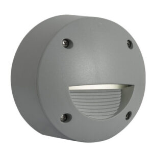 Fumagalli EXTRALETI 100 ROUND- ST (2S4) Grey 3 Watt with Warm Light Color (FUG2S4000LYG1R)
