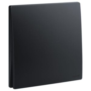 Legrand Mallia Senses - 1 gang intermediate switch 16AX - Matt Black (281008MB)