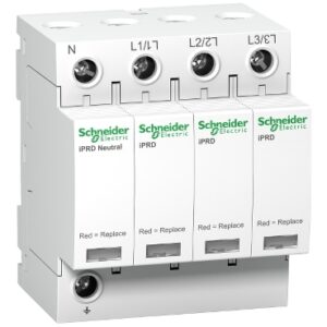 Schneider iPRD40 modular surge arrester - 3P + N - 350V (A9L40600)