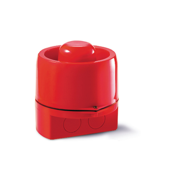Context Plus Red weatherproof IP65 4 Tone 24VDC 103dBa CP Conventional fire Sounder (CP400SR)