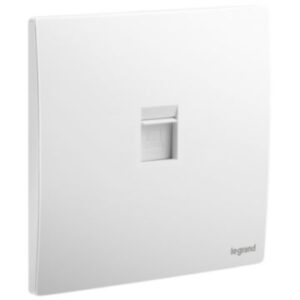 Legrand Single RJ45 socket outlet category 6 UTP matt white (281162MW)