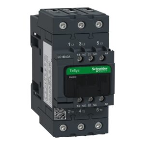 Schneider TeSys LC1D - contactor - 3P - AC-3 440V - 40A - 24V AC coil (LC1D40AB7)