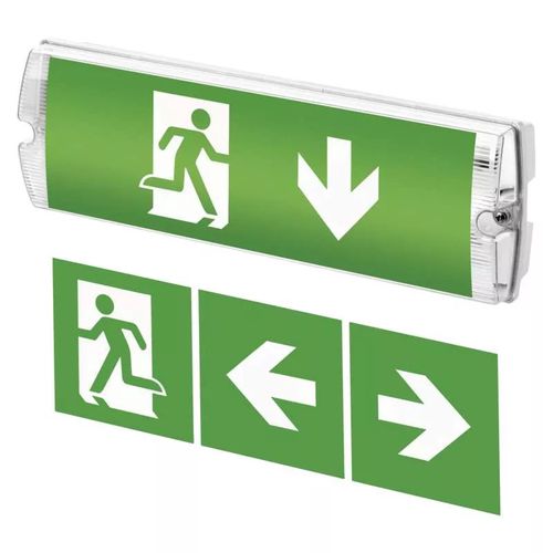 EMOS LED EMERGENCY BULKHEAD 230V 3W 150lm, 3h IP65, ZN1110,NESSI. (A brand of Legrand)