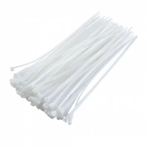 NYLON CABLE TIES 150X2.5MM WHITE (Pack of 100pcs)