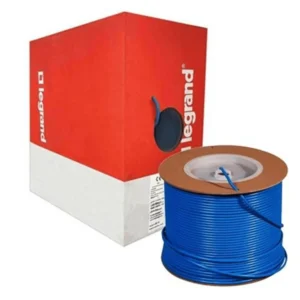 Legrand Cable category 6 U/UTP 4 pairs LSZH Euroclass Dca 305 meters blue ref 32754